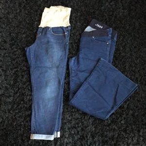 GAP maternity jeans